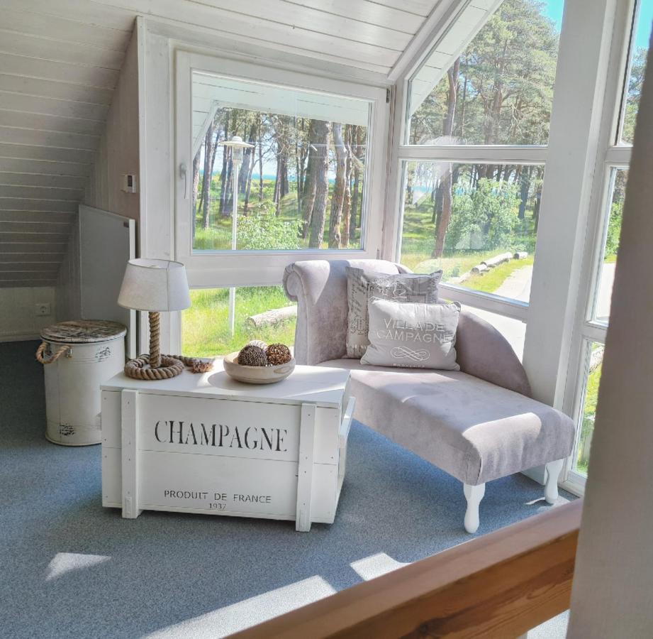 Strandhaus Ruegen - Meerblick, Sauna, Kamin & Whirlpool Бабе Экстерьер фото