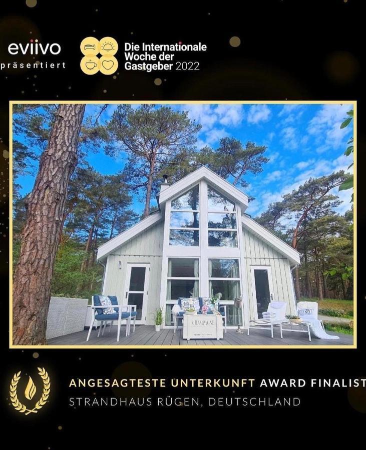 Strandhaus Ruegen - Meerblick, Sauna, Kamin & Whirlpool Бабе Экстерьер фото